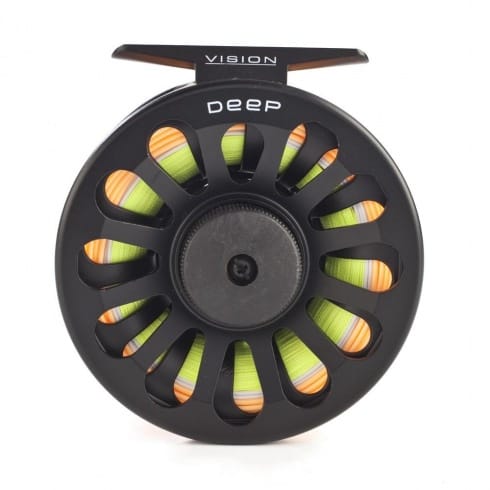 Deep Fly Reel for flyfishing